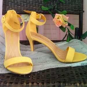 Yellow Sexy Heels